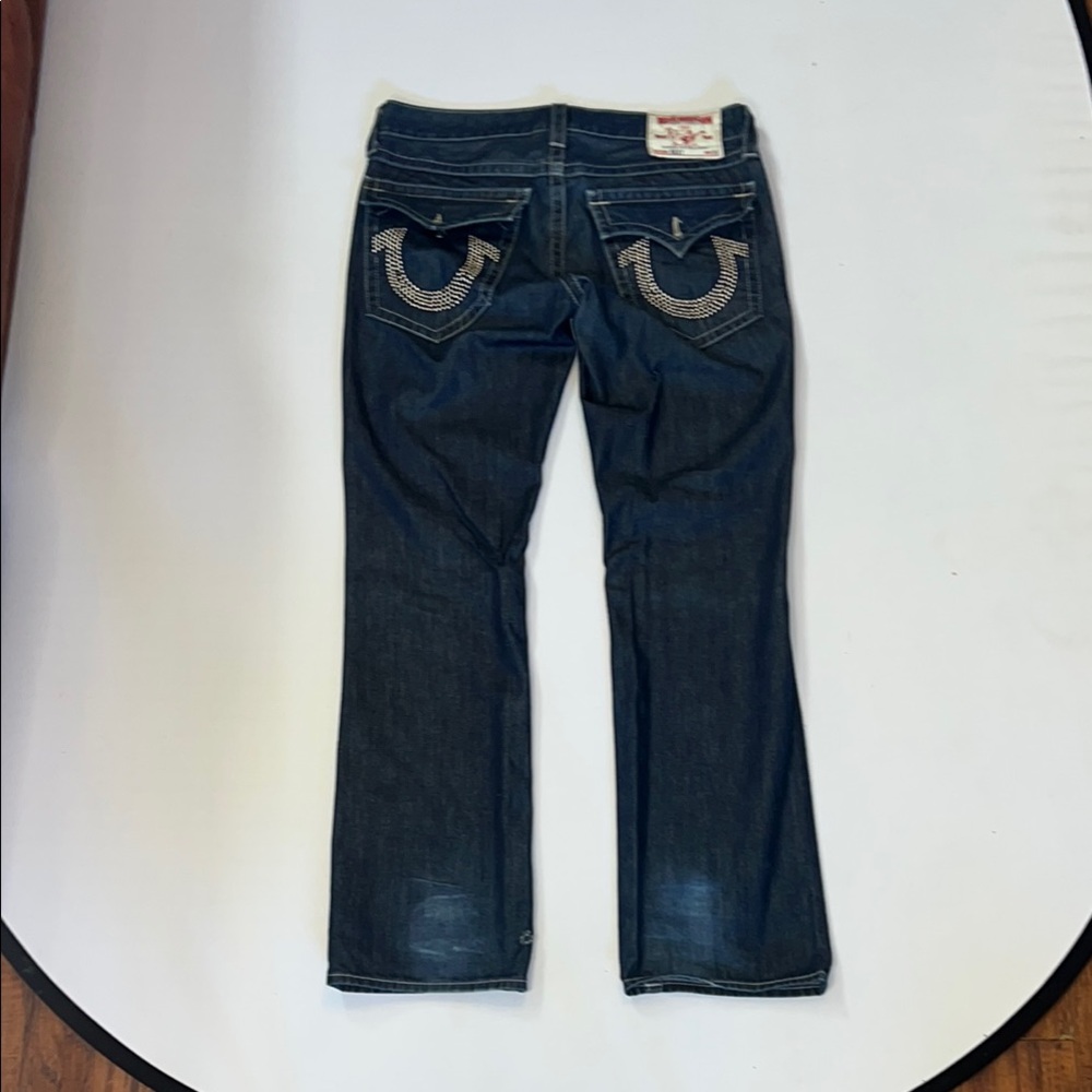 True Religion Men’s Dark Blue Boot Cut Jeans